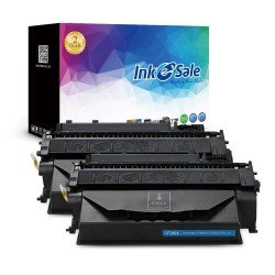 INK E-SALE Replacement for HP 80X CF280X Black Toner Cartridge 2 Pack